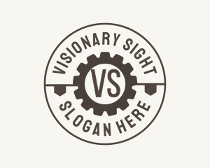 Industrial Mechanical Cog logo design