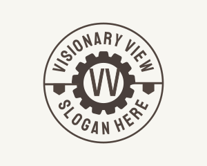 Industrial Mechanical Cog logo design