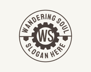 Industrial Mechanical Cog logo design