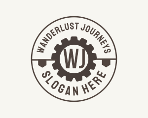 Industrial Mechanical Cog logo design