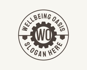 Industrial Mechanical Cog logo design