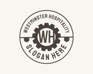 Industrial Mechanical Cog logo design