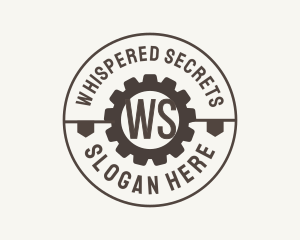 Industrial Mechanical Cog logo design