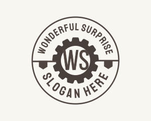 Industrial Mechanical Cog logo design