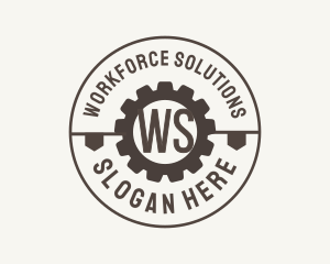 Industrial Mechanical Cog logo design