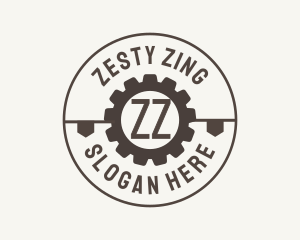 Industrial Mechanical Cog logo design