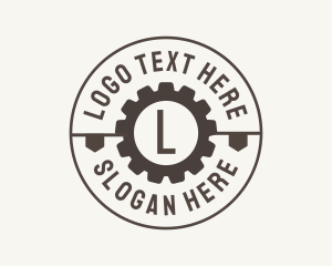 Cycle - Industrial Mechanical Cog logo design