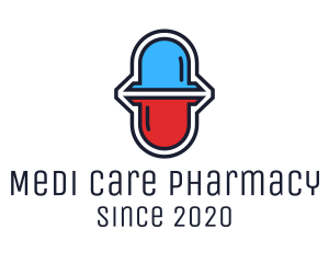 Medical Capsule Pharmacy logo design