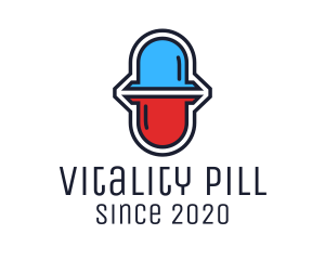 Medical Capsule Pharmacy logo design