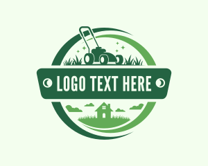 Lawn Mower Gardening logo