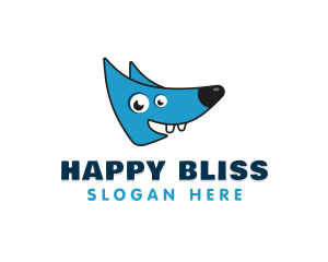 Happy Dog Pet logo design