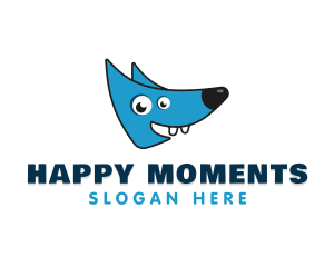 Happy Dog Pet logo design