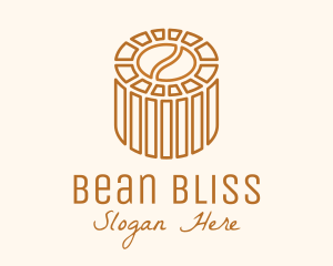 Cafe Coffee Bean Barrel  logo