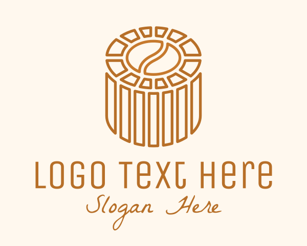 Coffee Farm logo example 2