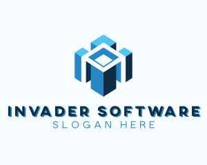 Digital Cube Software logo design