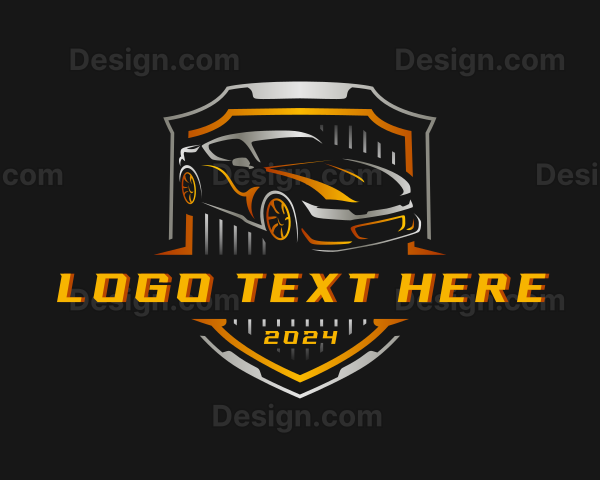 Auto Garage Detailing Logo