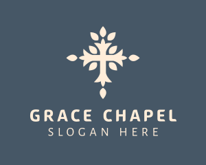 Catholic Cross Chapel logo design