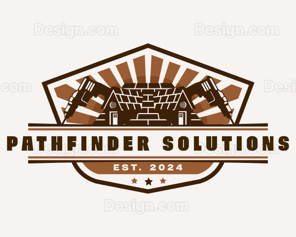 Construction Drill Builder Logo