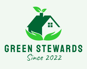 Green House Real Estate  logo design