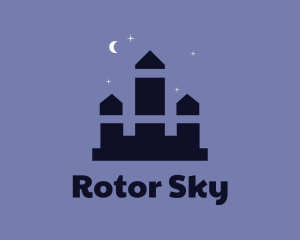 Night Sky Building  logo design