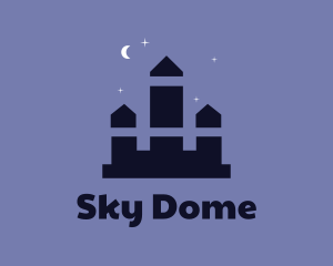 Night Sky Building  logo design