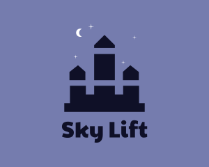 Night Sky Building  logo design