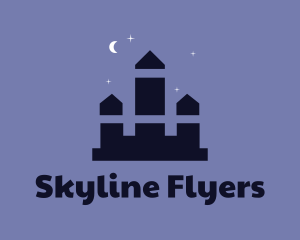 Night Sky Building  logo design