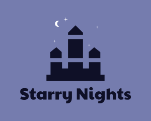 Night Sky Building  logo design