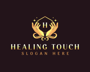 Wellness Hand Massage logo design