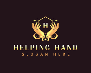 Wellness Hand Massage logo design