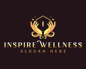 Wellness Hand Massage logo design