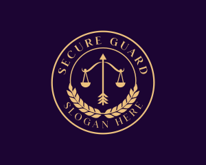 Law Justice Scale logo