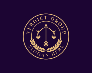 Law Justice Scale logo