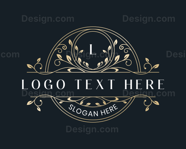 Decorative Floral Vine Logo