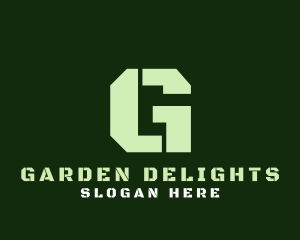 Military Green Letter G logo design