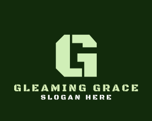 Military Green Letter G logo design