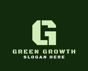 Military Green Letter G logo design