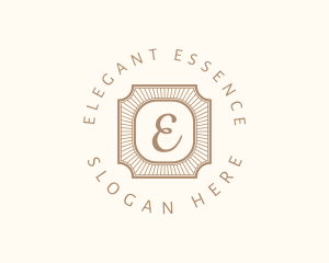 Elegant Art Deco Square logo design