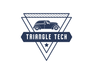 Triangle Car Vehicle logo