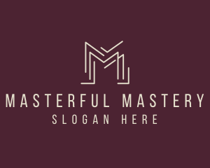 Modern Professional Letter M  logo design