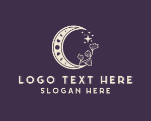 Creative Mystical Moon logo