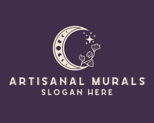 Creative Mystical Moon logo design