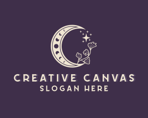 Creative Mystical Moon logo design