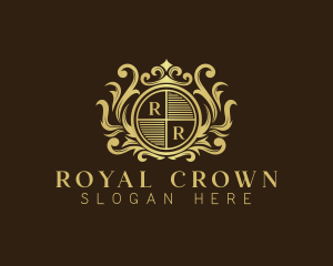 Elegant Ornament Crown logo