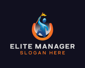 Success Leader Management logo design