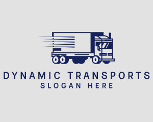 Fast Truck Delivery logo design