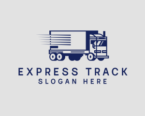 Fast Truck Delivery logo design