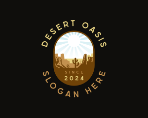 Desert Dune Terrain logo design