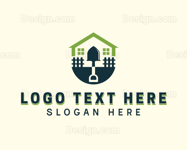 House Yard Landscaping Logo