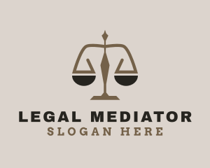 Scale Law Prosecutor logo design